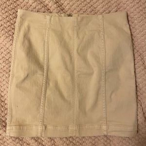 Free people mini skirt